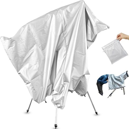Telescope Cover Waterproof Outdoor, Telescope Dust Cover with Double Zipper Adjustable Drawstring Astronomical Accessories for Indoor Use, 100x75CM/39x29Inch in Saudi Arabia