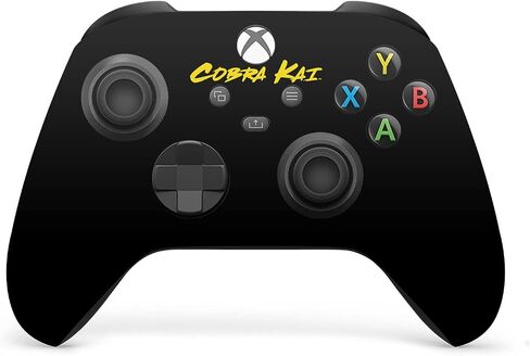 Head Case Designs Officially Licensed Cobra Kai Classic Logo Iconic Vinyl Sticker Gaming Skin Decal Cover Compatible With Xbox Series X Console and Controller Bundle in Saudi Arabia