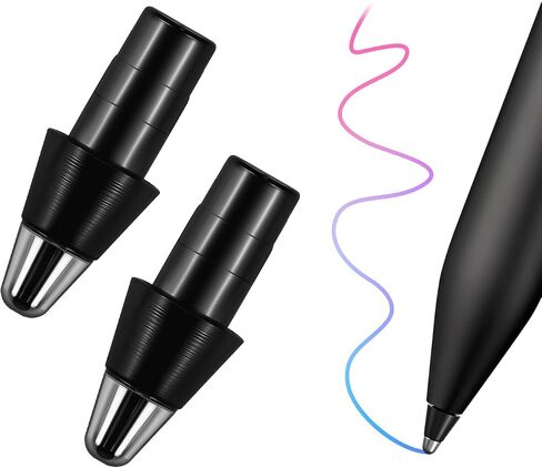 نصائح بديلة Reeleear مجموعة تناسب لورق Paper Pro Pen ، 2 Pack No Were Out Titanium Alloy Tips ، Nibs متينة ، تصميم النقطة الدقيقة للكتابة الدقيقة ، الطويل الأمد (وليس ل RM1/2) in Kuwait