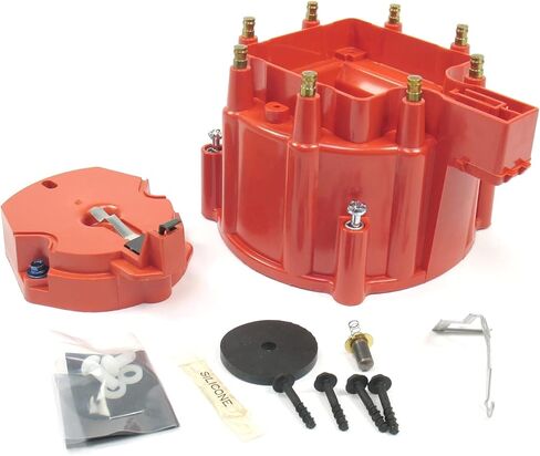طقم دوار وغطاء توزيع HEI أسود لقاذف اللهب من Pertronix D4000 in Kuwait