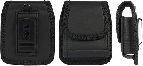 for Motorola RAZR and Samsung Z Flip Case, with Belt Loop 360° rotatable, Magnetic Closure Leathers Case for Moto Razr/Plus/Ultra 2025 2024 2023, for Samsung Galaxy Z Flip 7/6/5/4/3 (Leathers-360°) in Saudi Arabia