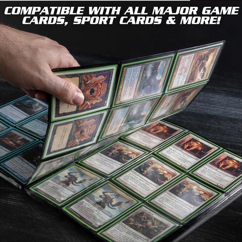 Monster Binder - 9 Pocket Trading Card Album - Matte Sky Blue (Anti-theft Pockets Hold 360+ Yugioh, Pokemon, Magic the Gathering Cards) in Kuwait