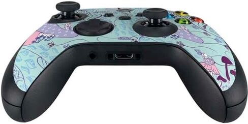 Skinit Decal Gaming Skin Compatible with Xbox Series X Controller - Officially Licensed Disney Alice in Wonderland (Animated) Mushrooms Print Pattern Design in Kuwait