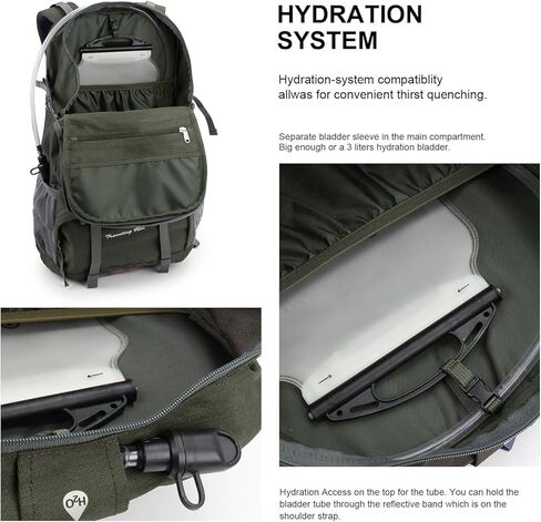 حقيبة تحمل على الظهر على الظهر على الظهر على الظهر على الظهر على ظهر حقيبة ظهر خفيفة الوزن للرجال والنساء على الظهر التخييم في الهواء الطلق. in Kuwait