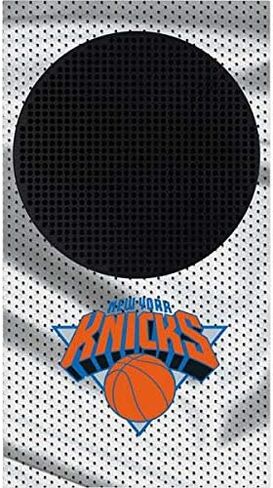 ألعاب Skinit Scenit Gaming Skin متوافقة مع حزمة Sbox Series S - NBA NBA New York Knicks Away Jersey Design in Kuwait