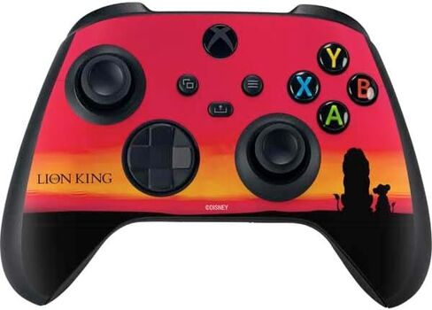 Skinit Decal Gaming Skin Compatible with Xbox Series X Controller - Officially Licensed Disney The Lion King Simba On Pride Rock Design in Kuwait
