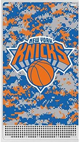 ألعاب Skinit Scenit Gaming Skin متوافقة مع حزمة Sbox Series S - NBA NBA New York Knicks Away Jersey Design in Kuwait
