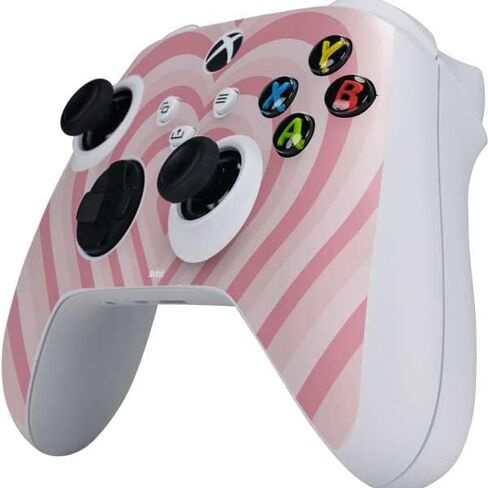 Skinit Skinit Gaming Gaming Skin Accompated مع جهاز التحكم S -Series S - تصميم نمط القلب الوردي in Kuwait