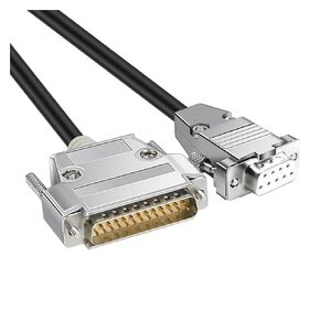 DB9 to DB25 Cable RS232 Female DB9 to DB25 Pin Male Adapter Computer Accessories Cable Serial to Parallel Line DB9/DB25(20m)