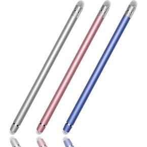 5 PCS Stylus Pen for Touchscreen,2-in-1 High Precision,Sensitive Stylus Pen,Suitable for iPhone/ipad/Android Tablets,Compatible with All Touch Screens Devices