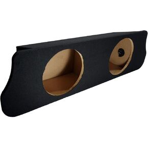 American Sound Connection Compatible with Ford Mustang Coupe 1994-2004 Dual 12" Subwoofer Sub Box Speaker Enclosure