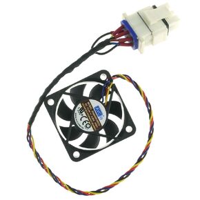 Replacement GE Refrigerator Cooling Fan for AVC DAZA0515RCU WR60X23104 WR60X10343 13.6V 0.20A 4-Wire Plug 5015
