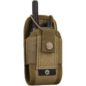 SINAIRSOFT Nylon Radio Holster, Universal Radio Case Lightweight Military Interphone Storage Bag Pouch for Molle System Walkie Talkies Holster Accessories