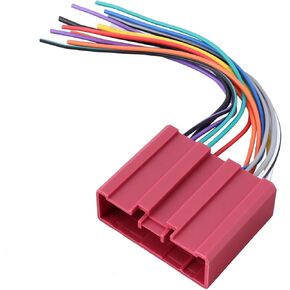 Radio Wiring Harness Connector 14 Wires Replacement Part 70-7903 Compatible with Mazda 2001-2017