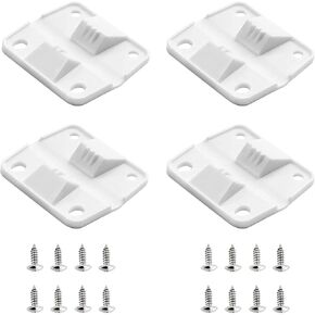 Cooler Plastic Hinges Replacement for Coleman Coolers - Replacement Hinges for Coleman Xtreme Coolers, Rubbermaid Parts Ice Chest- 4 Pack