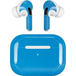 Skinit Decal Audio Skin Compatible with Apple AirPods Pro - Red Carbon Fiber Specialty Texture Material Design