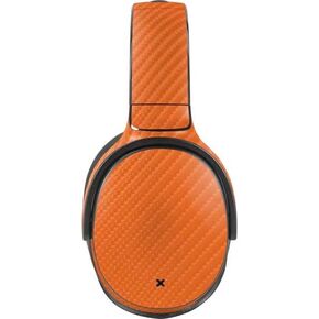 Skinit Decal Audio Skin Compatible with Skullcandy Venue - Orange Carbon Fiber Specialty Texture Material Design