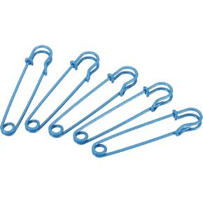 دبابيس أمان MECCANIXITY دبابيس خياطة معدنية كبيرة مقاس 2.95 بوصة للبطانيات والتنانير والحرف اليدوية بروش صنع أرجواني 15 قطعة