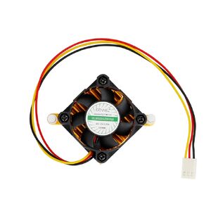 Aluminium Heatsink Fin with 40mm 12V Fan, Heat Sink Cooler for PC Northbridge Chipset Cooling