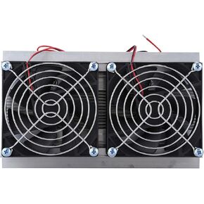 Semiconductor Cooling System Kit, Thermoelectric Semiconductor Cooler, 2 Cooling Fans, 2 Large Fans and 2 Cold Junction modules