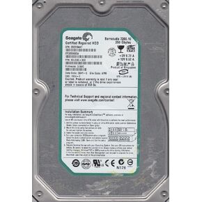 Seagate ST3250820A Barracuda 250GB 3.5 "محرك صلب داخلي IDE UD ATA-100 Eide 7200 دورة في الدقيقة 8MB