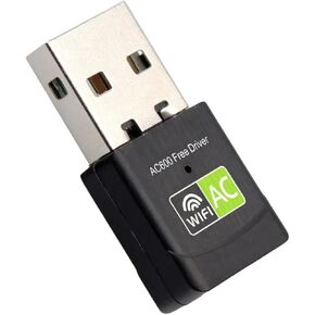 600M Does Not Need to Drive Dual-Band USB Wirreless Card 2.4G/5.8G Desktop/Laptop Wii-Fi Adapter New