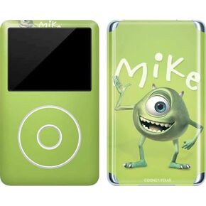 Skinit Decal MP3 Player Skin Compatible with iPod Classic (6th Gen) 80GB - Officially Licensed Disney Monsters Inc. Mike Portrait Design