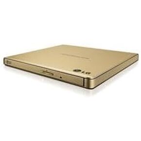 External DVDRW 8X Slim USB - Gold