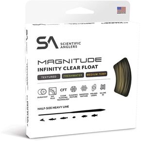 Scientific Anglers Magnitude Textured Infinity 10' Clear Tip Float Fly Line
