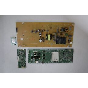 Lutema Television Repair Kit for Philips 65PFL4864/F7 with Main Board, Power Supply, T-Con, Cables; Wi-Fi; LCD Display