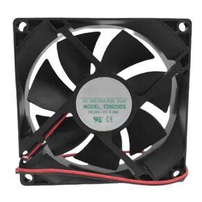 TD9025DS Fan 9CM for 12V 0.39A 9025 90X90X25MM 2-Wire Cooling Fan