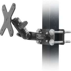 iBOLT VESA 75x75 mm/ 100x100 mm IncrediBOLT Monitor Pillar Bracket Mount for Warehouse Vehicles, Inventory Management, and Material Handling