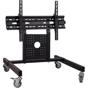 Rolling TV Mount Stand Trolley 32-65inch Plasma Screen LED LCD Monitor Low Height Stand Cart D750