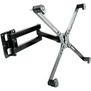 505mm Long 123L-AD600 Full Motion 10"-27" Monitor Mount On Wall for No Hole TV Wall Bracket Swivel 360 Tilt 3 Arm Tube 25kg(DL-123L-AD600)
