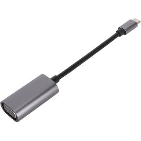 KEENSO USB C إلى VGA محول كبل التصميم المضاد للانزلاق 1080 بكسل مدعوم لسبائك جهاز الكمبيوتر المحمول.