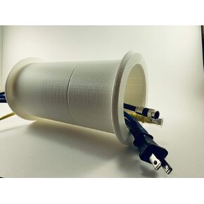 Tayte 3" ID Extended Length Wall Eye Cable Pass Through