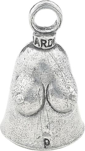 Guardian Bell AssMan Good Luck Bell w/Keyring & Black Velvet Gift Bag | Motorcycle Bell | Lead-Free Pewter | Good Luck Gift to Friends & Family | Bike Bell | Made in USA in Saudi Arabia