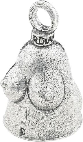 Guardian Bell AssMan Good Luck Bell w/Keyring & Black Velvet Gift Bag | Motorcycle Bell | Lead-Free Pewter | Good Luck Gift to Friends & Family | Bike Bell | Made in USA in Saudi Arabia