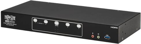 Tripp Lite 4-Port DisplayPort KVM Switch, Control Two Devices with Two Monitors Desktop Switch, UHD 4K @ 60Hz Video, Two USB 3.2 Gen 1 Ports, 3-Year Warranty (B006-DP2UA4) in Kuwait