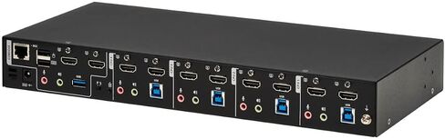 Tripp Lite 4-Port DisplayPort KVM Switch, Control Two Devices with Two Monitors Desktop Switch, UHD 4K @ 60Hz Video, Two USB 3.2 Gen 1 Ports, 3-Year Warranty (B006-DP2UA4) in Kuwait