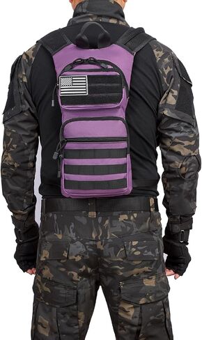 ATBP Running Hydration Vest Pack Thermal Insulation 3L TPU Water Bladder Tactical Backpack Bag for Cycling Hiking Daypack Men & Women in Kuwait