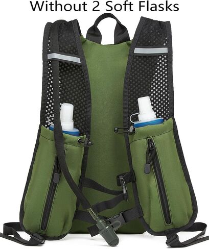 Insulated Hydration Pack Hiking Water Backpack Running Vest with 3L TPU Bladder Bag for Marathon Cycling Men in Kuwait