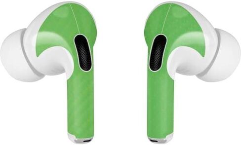 Skinit Skinit Audio Audio Skiner المتوافق مع Apple Airpods Pro - تصميم مواد نسيج تخصص ألياف الكربون الأحمر in Kuwait