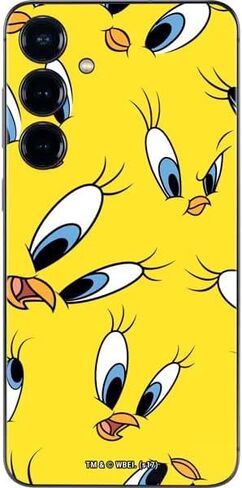 Skinit Skinit Phone Skin متوافق مع Galaxy S24 - Looney Tunes مرخص رسميًا Tweety Bird Ipod Design in Kuwait