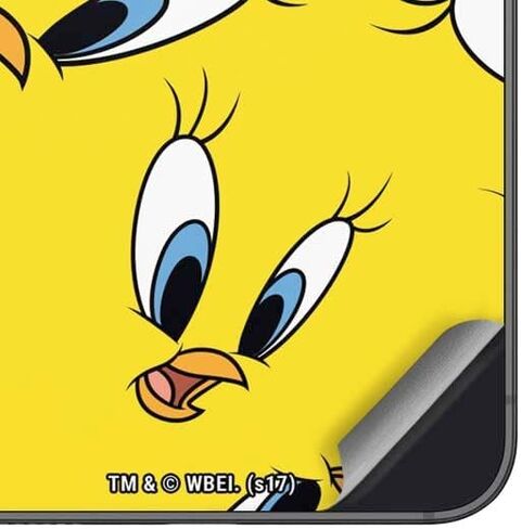 Skinit Skinit Phone Skin متوافق مع Galaxy S24 - Looney Tunes مرخص رسميًا Tweety Bird Ipod Design in Kuwait
