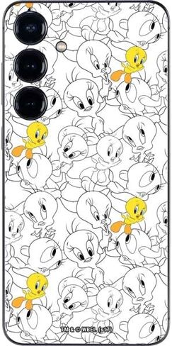 Skinit Skinit Phone Skin متوافق مع Galaxy S24 - Looney Tunes مرخص رسميًا Tweety Bird Ipod Design in Kuwait