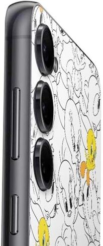 Skinit Skinit Phone Skin متوافق مع Galaxy S24 - Looney Tunes مرخص رسميًا Tweety Bird Ipod Design in Kuwait