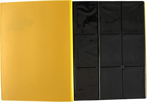 Monster Binder- 9 Pocket Side Loading Trading Card Album - Matte White w/White Pages -Holds 360 Standard Size TCGs - Compatible w/Yugioh, Magic The Gathering, Pokémon & Sports Cards - Secure Storage in Saudi Arabia