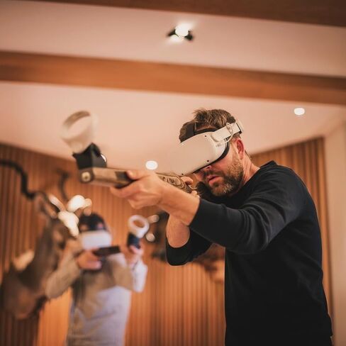 Gaim Clay Shooting Simulator Simulator | طبعة أسهم صفيحة ثابتة in Saudi Arabia