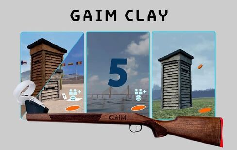 Gaim Clay Shooting Simulator Simulator | طبعة أسهم صفيحة ثابتة in Saudi Arabia